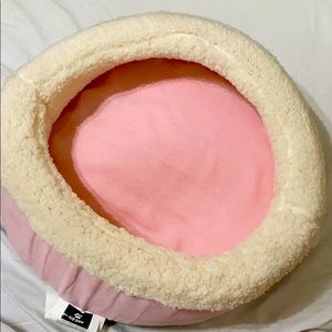 TOP PAW CAT ORTHO CUDDLER PINK CAT BED